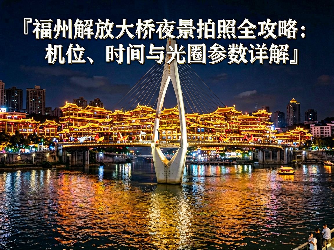 福州解放大桥夜景拍照全攻略：机位、时间与光圈参数详解