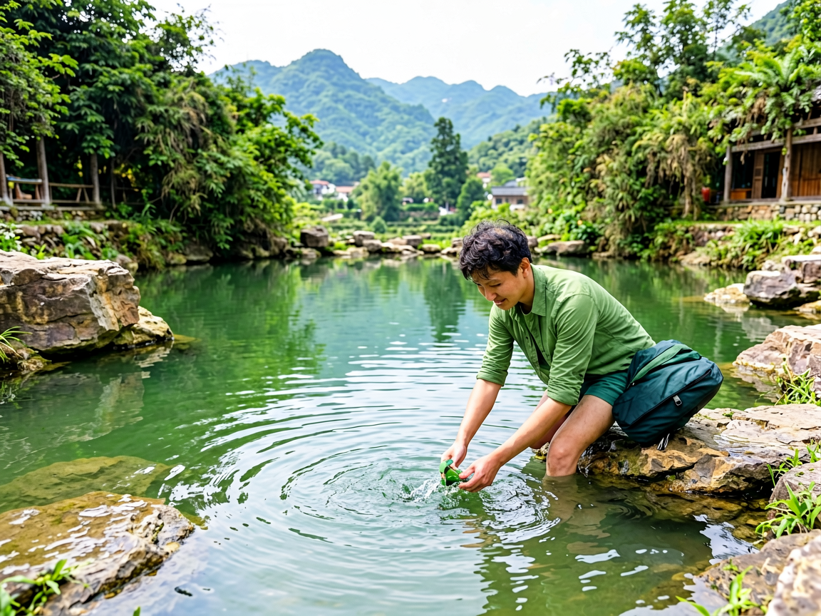 福州山风景区放生池:一次关于敬畏与责任的绿色对话