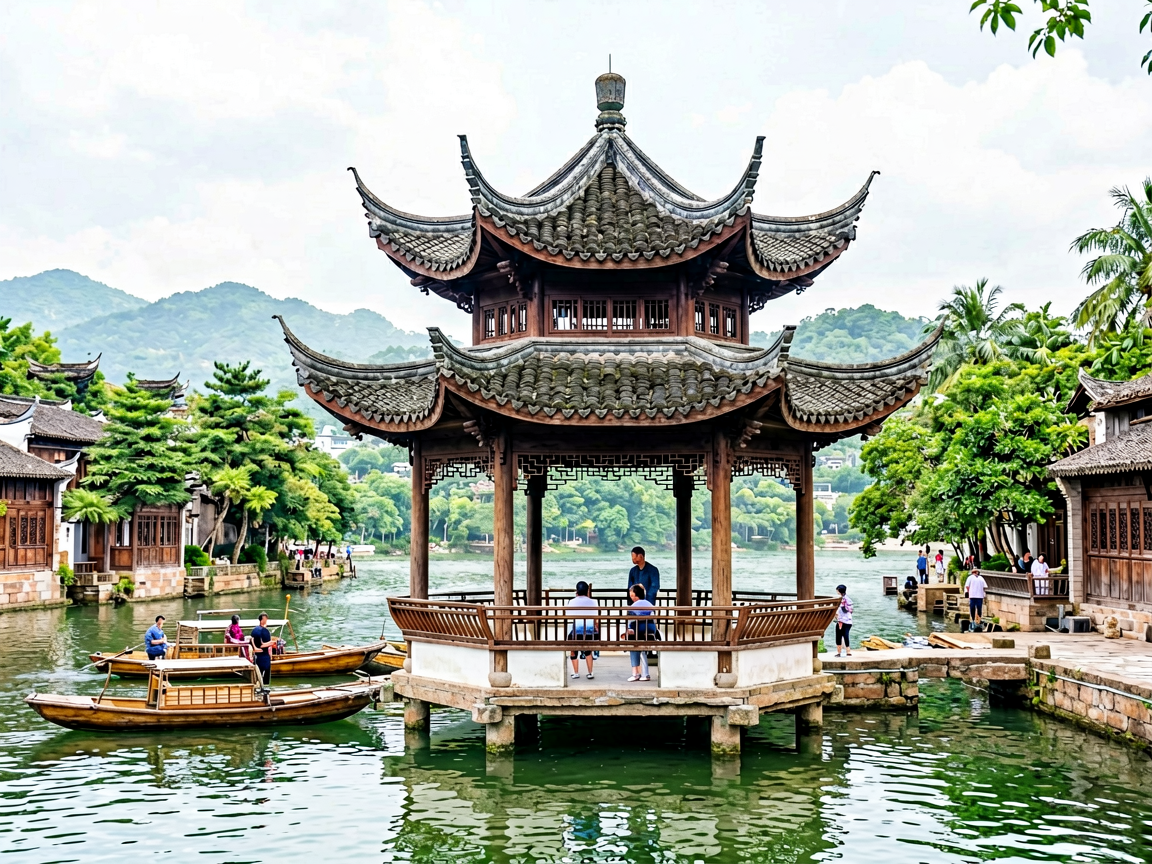 福州鼓山风景区际亭：登顶前的避风港，藏着多少老福州的记忆