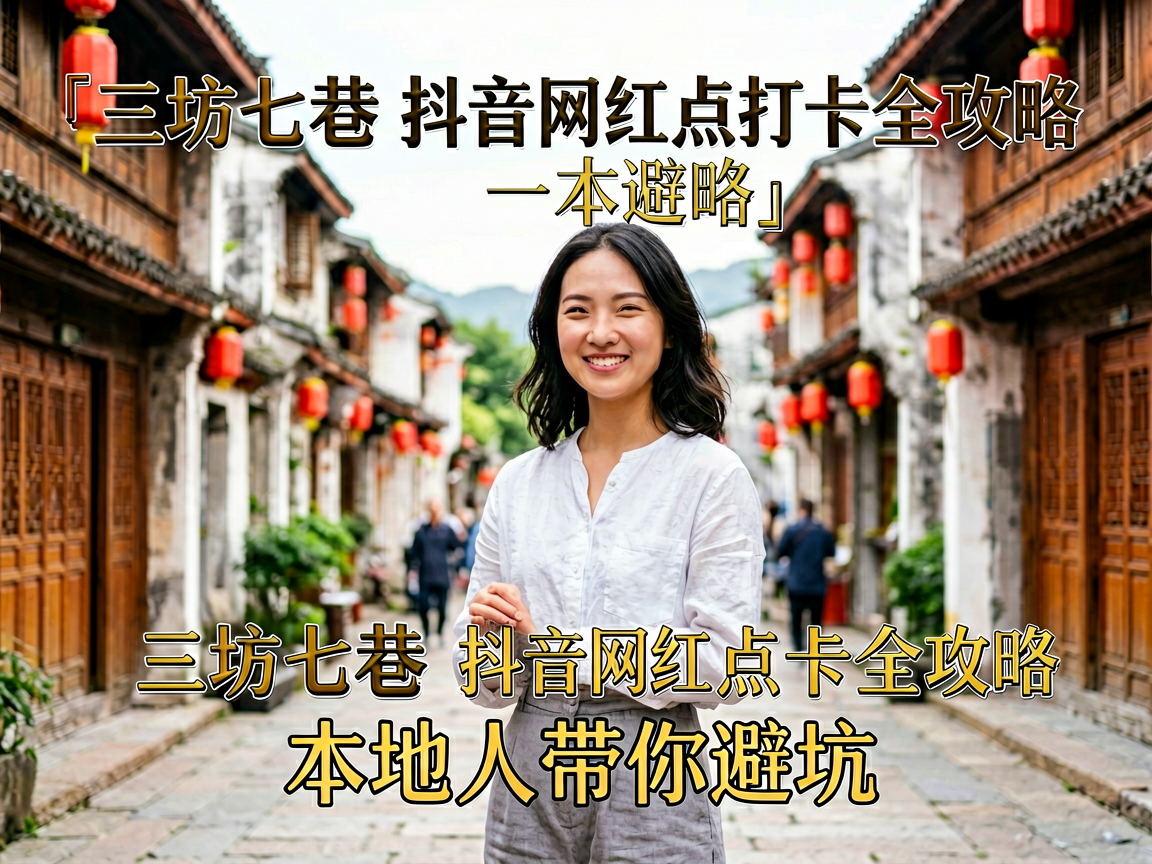 三坊七巷抖音网红点打卡全攻略,本地人带你避坑