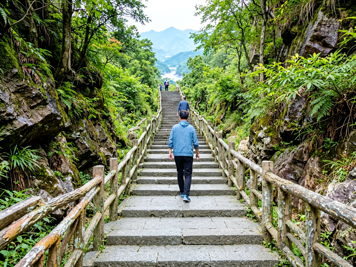 鼓山风景区台阶数量全解析:爬完累不累?