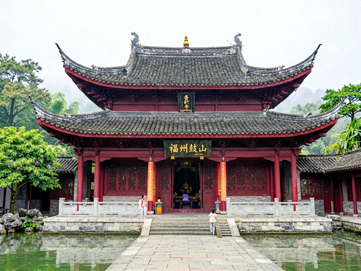 福州鼓山香积寺:除了拜佛,这方清凉地更懂你的疲惫