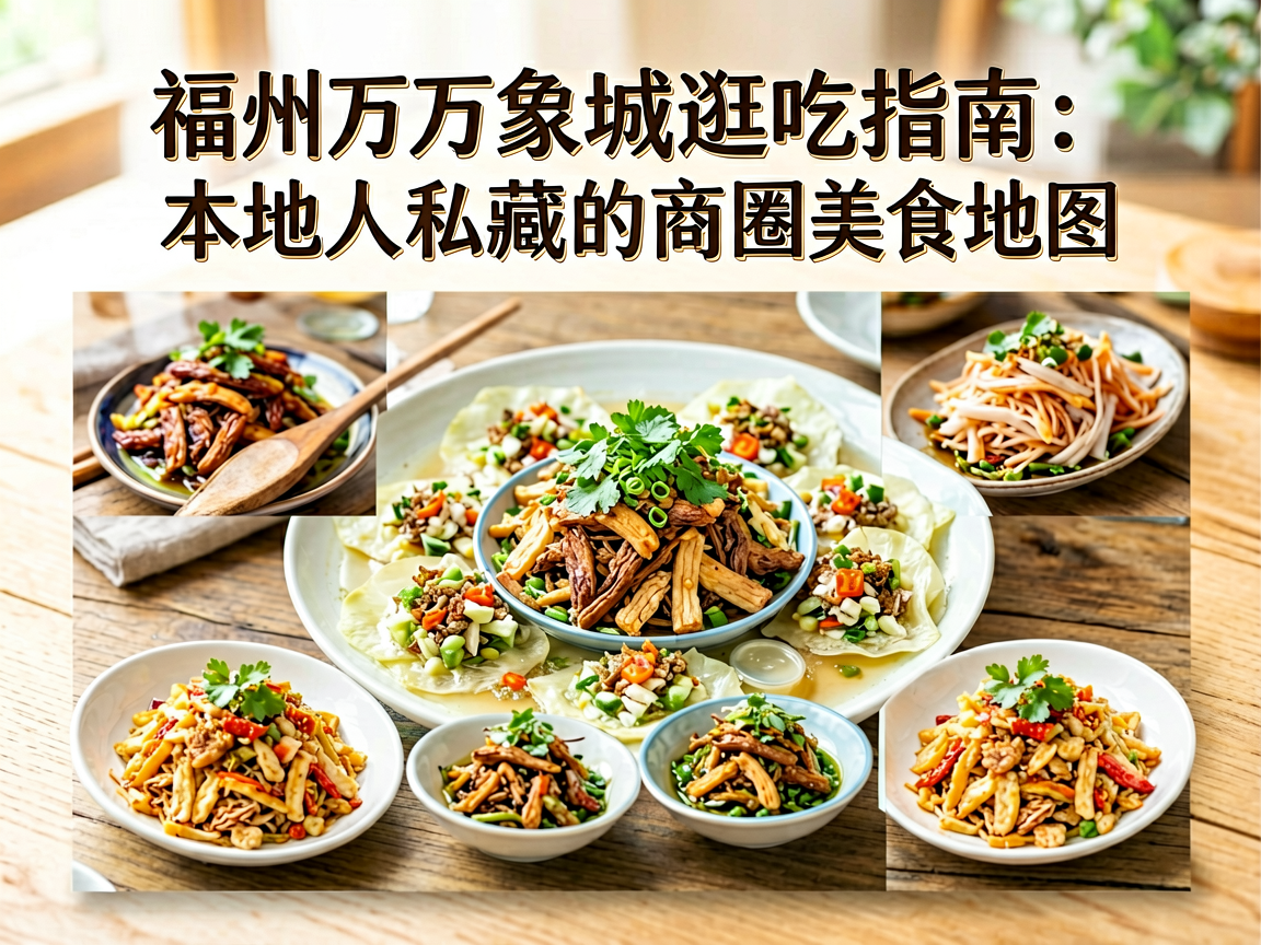 福州万象城逛吃指南:本地人私藏的商圈美食地图