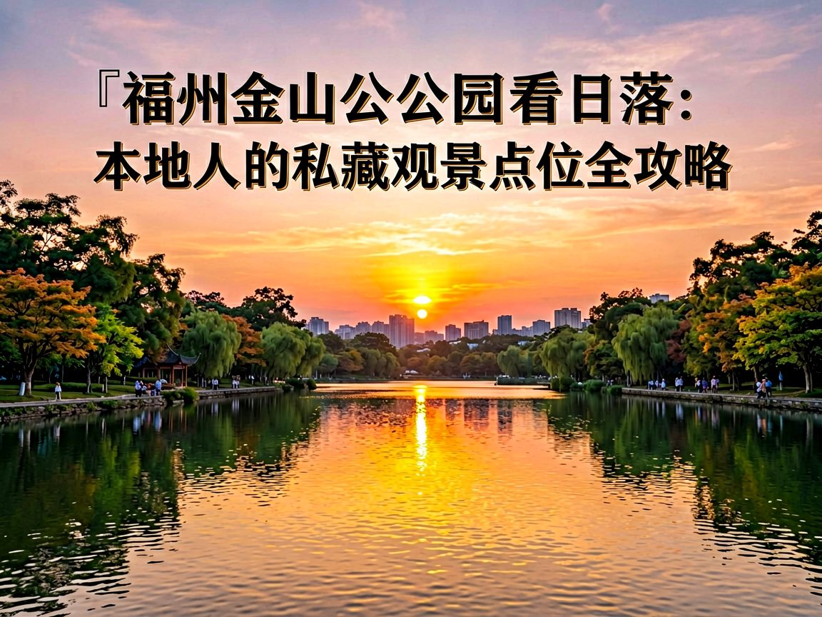 福州金山公园看日落：本地人的私藏观景点位全攻略