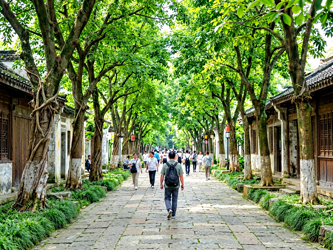 福州茶亭公园散步全攻略：从榕荫古道到网红打卡地