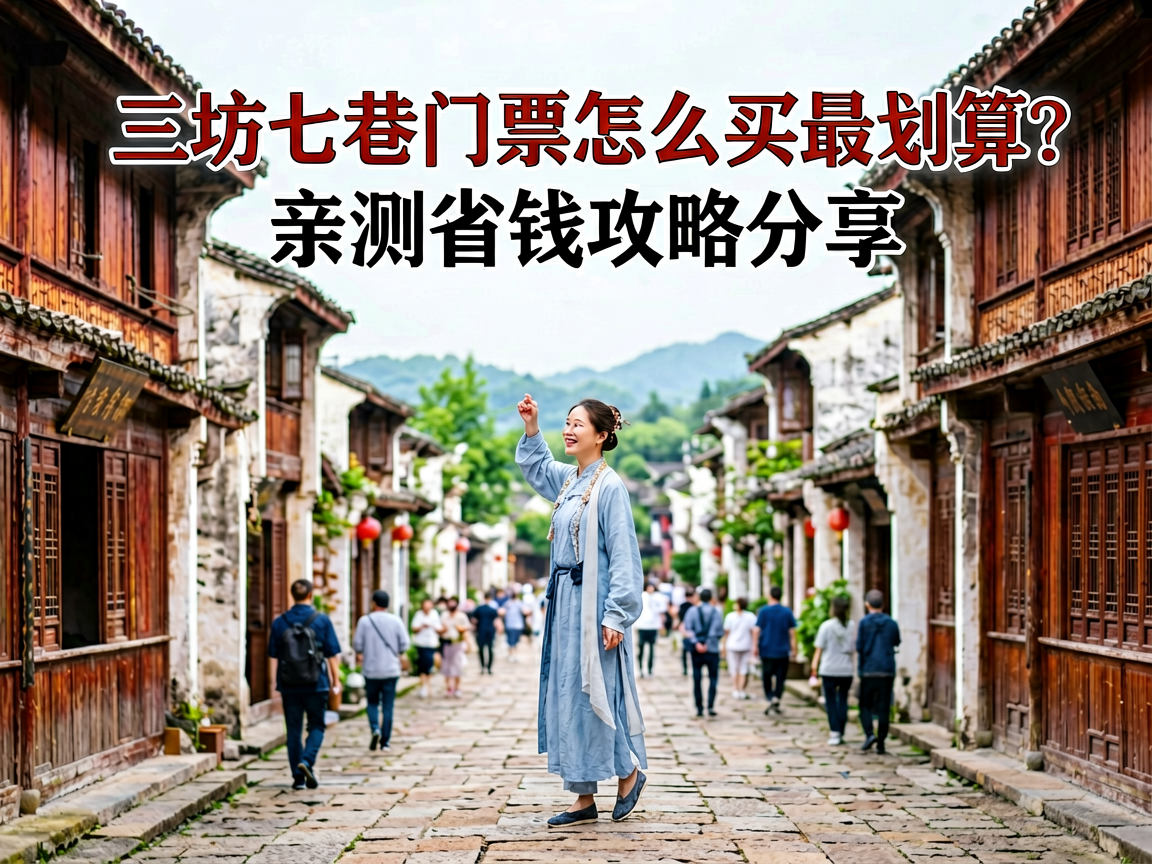 三坊七巷门票怎么买最划算?亲测省钱攻略分享