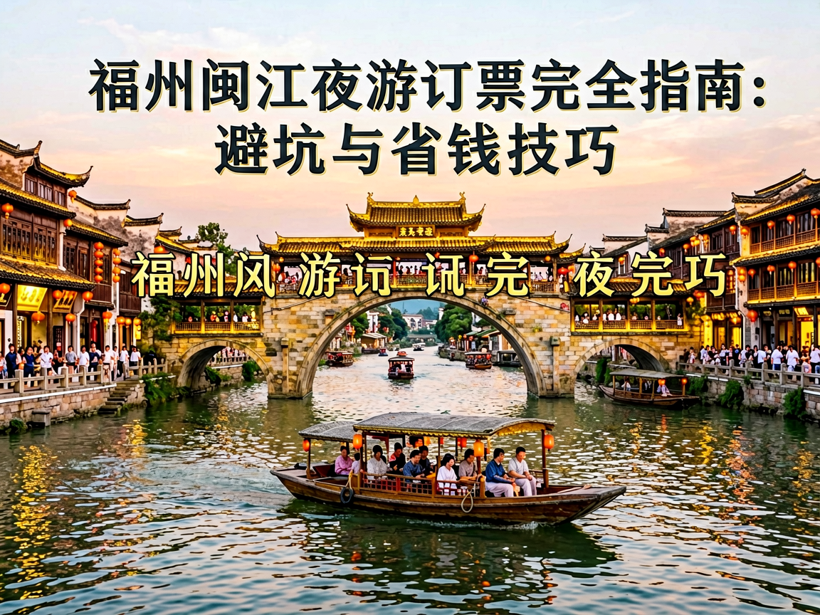 福州闽江夜游订票完全指南:避坑与省钱技巧