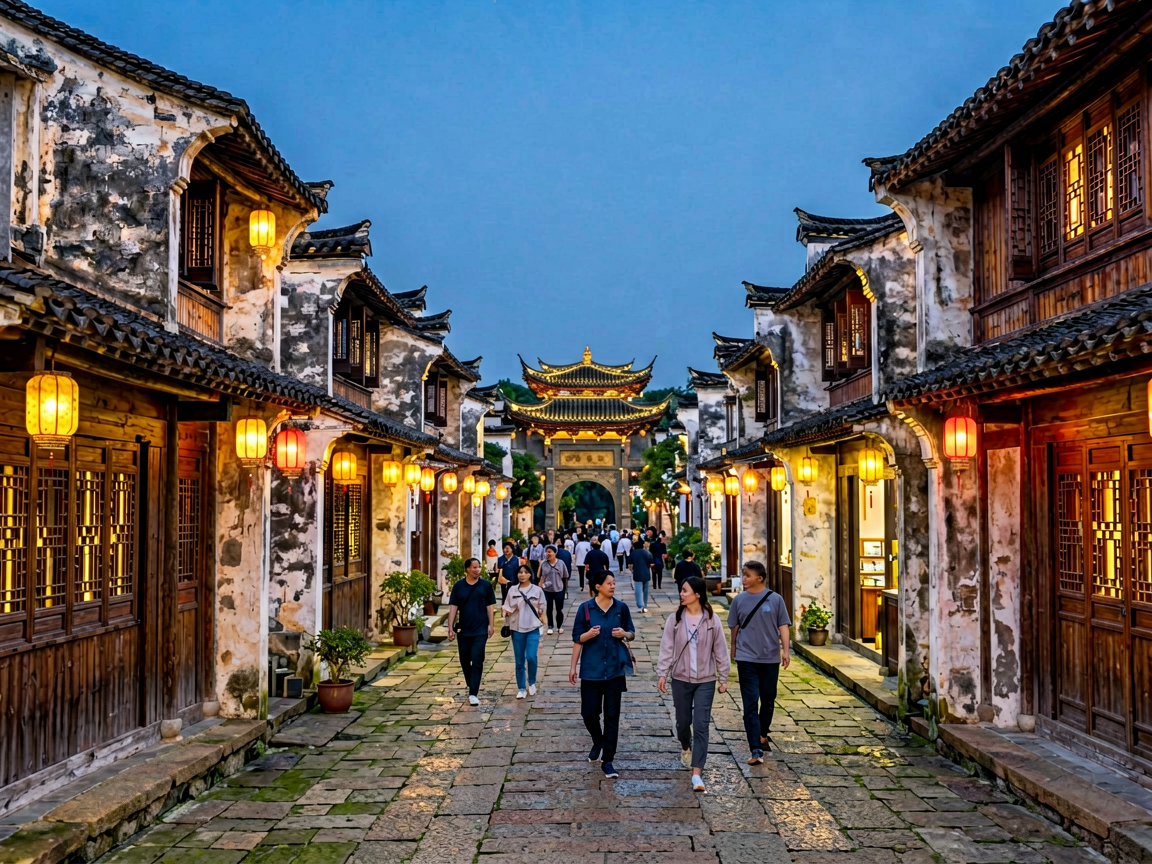 福州三坊七巷夜景全攻略：白天看历史，晚上才是重头戏