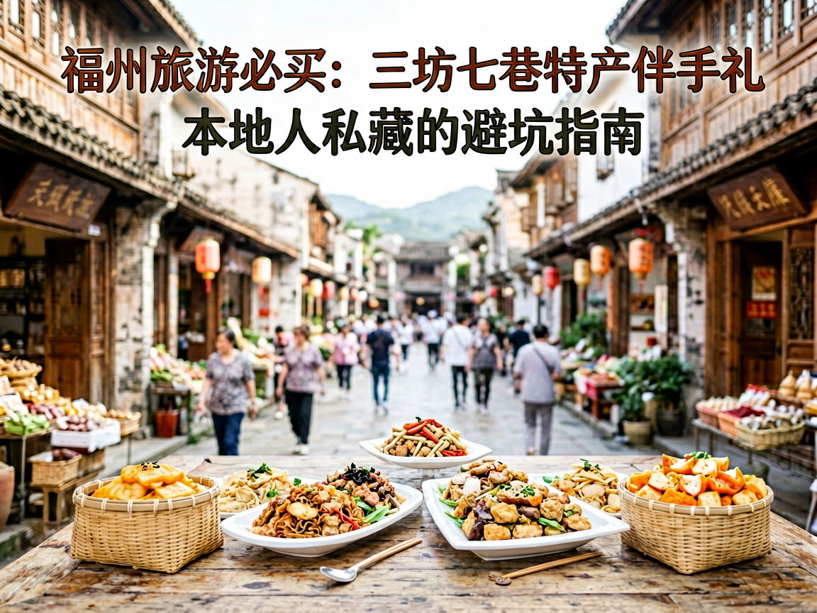福州旅游必买：三坊七巷特产伴手礼，本地人私藏的避坑指南