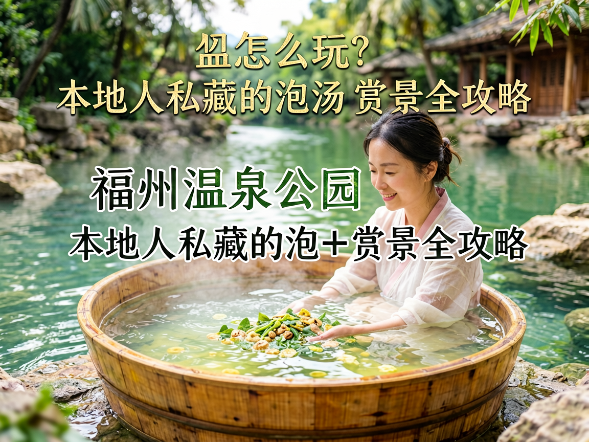 福州温泉公园怎么玩?本地人私藏的泡汤+赏景全攻略